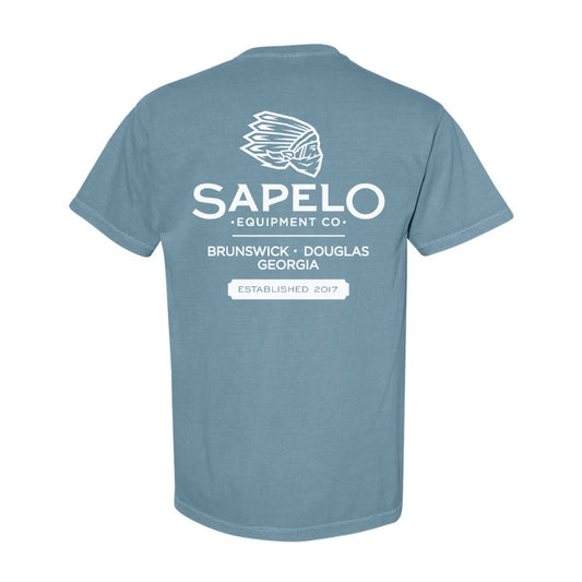 Ice Blue Tarpon Pocket Tee