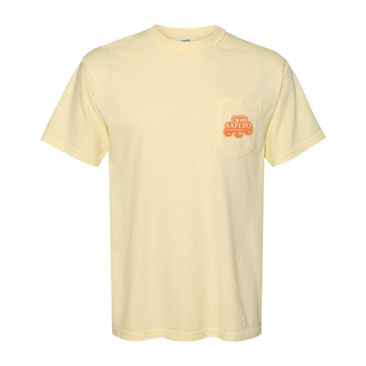 Banana Tractor Pocket Tee