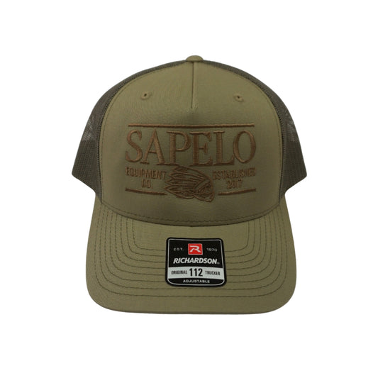 Green/Brown Trucker