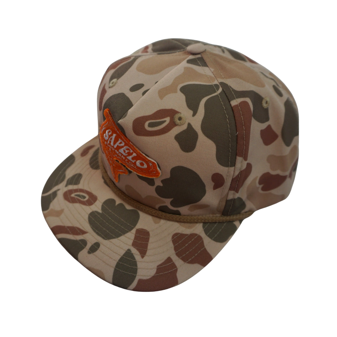Old’s Cool Delta Camo x Tarpon Rope Snapback