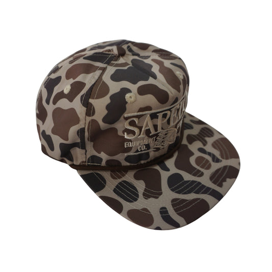 Old's Cool Slough Camo Rope Snapback