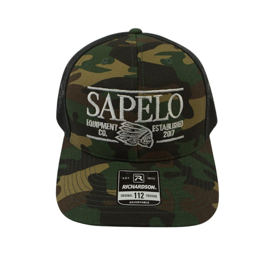 Green Camo/Black Trucker