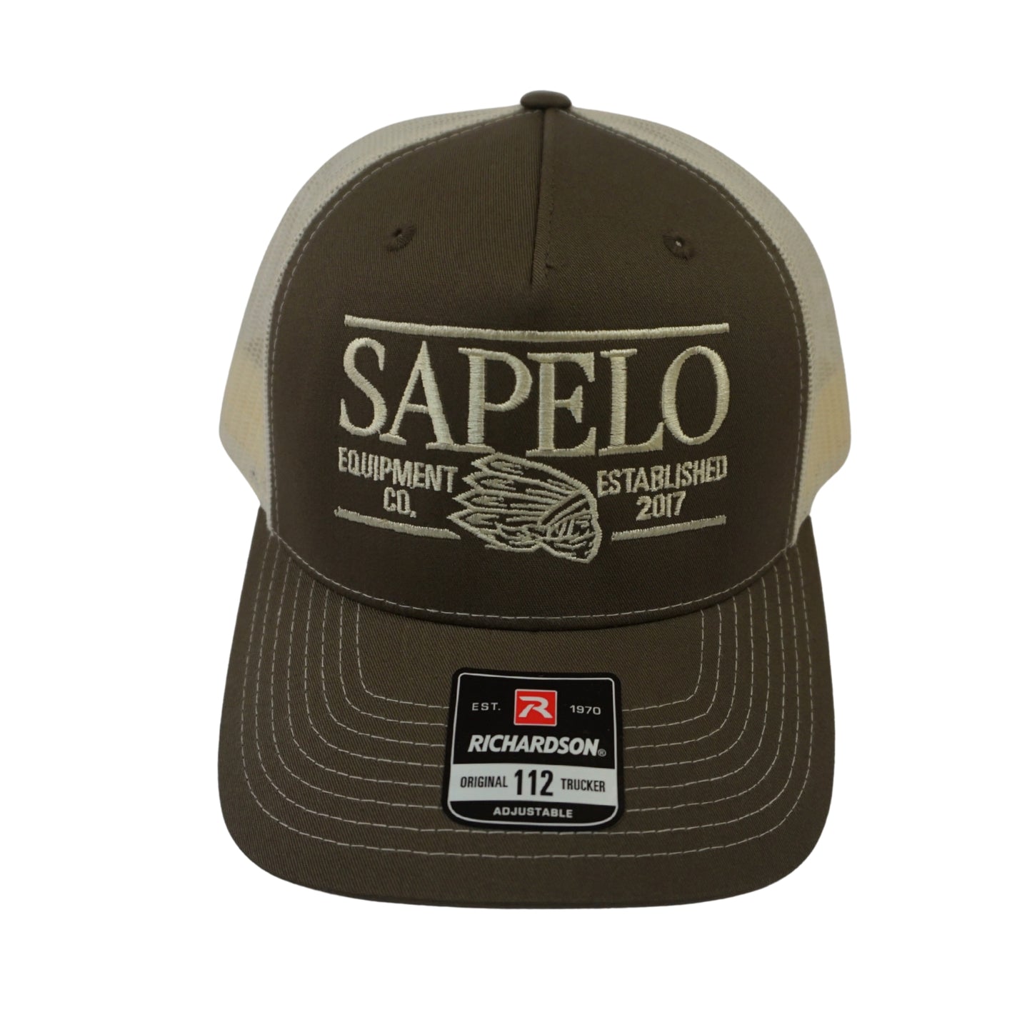 Brown/Beige Trucker
