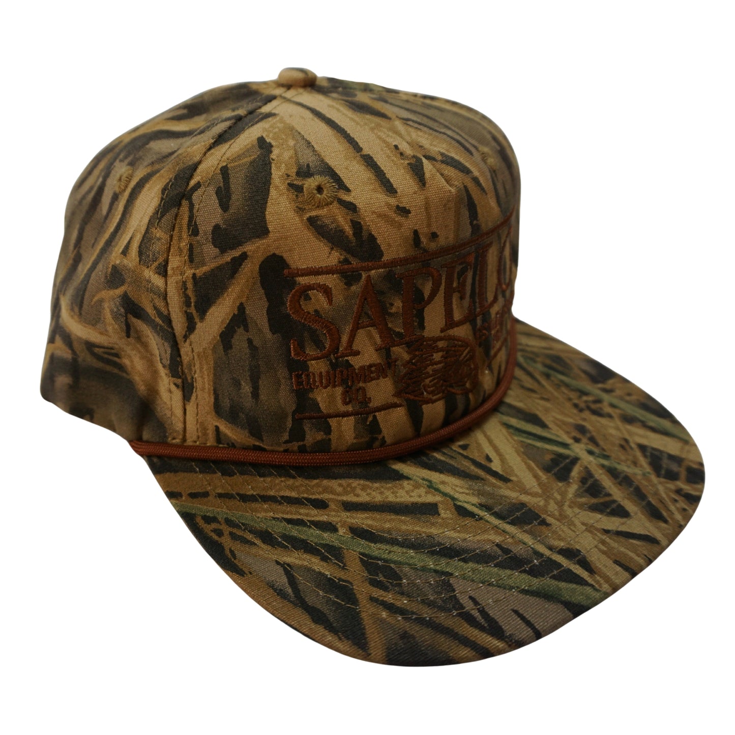 Mossy Oak Shadow Grass Camo Rope Snapback