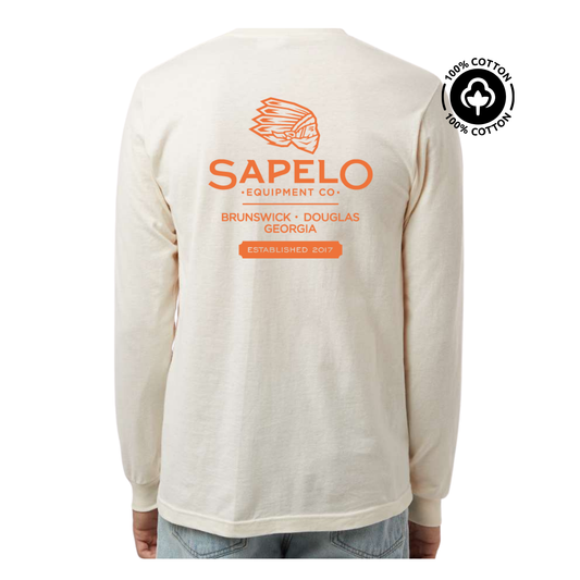 Long Sleeve Tee in Natural