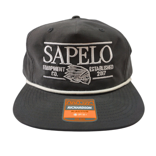 Grey UPF Rope Snapback