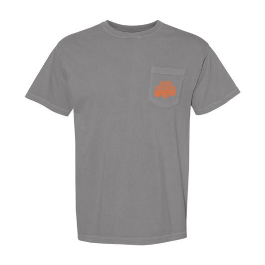 Grey Tractor Pocket Tee