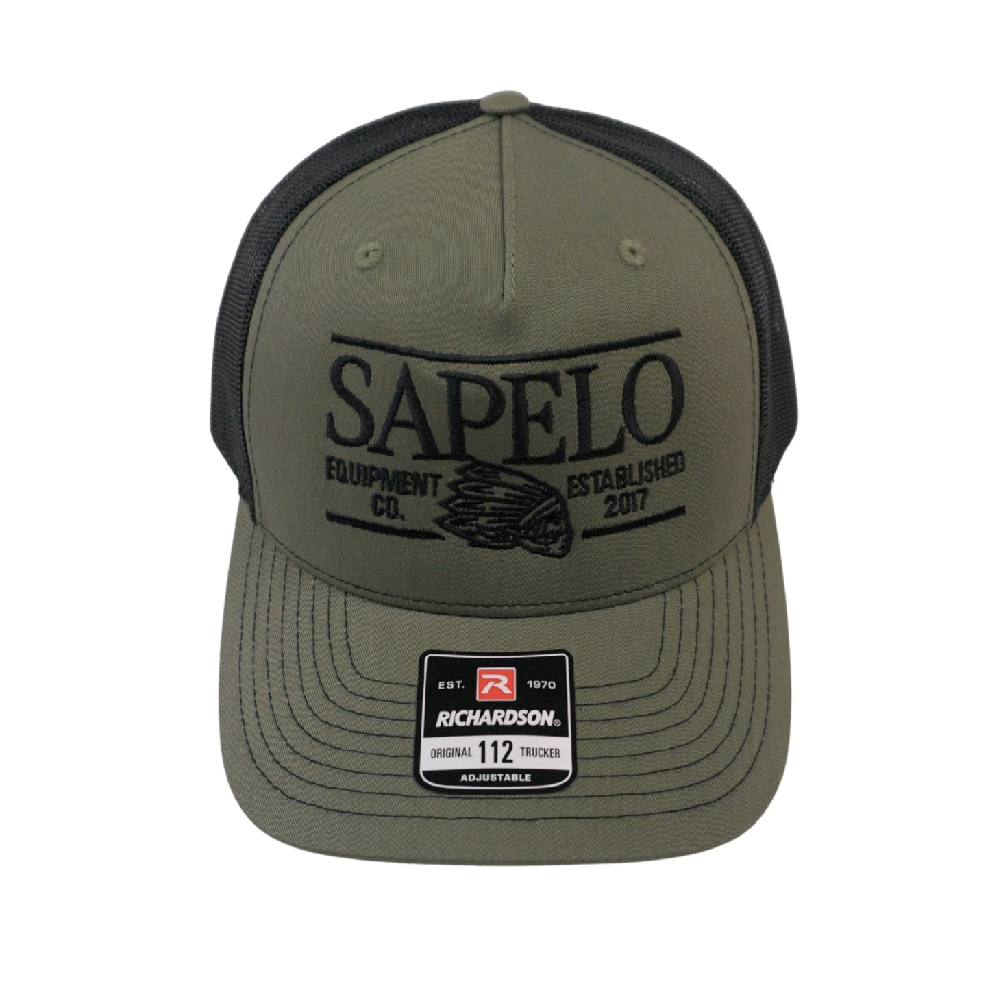 Olive Green/Black Trucker