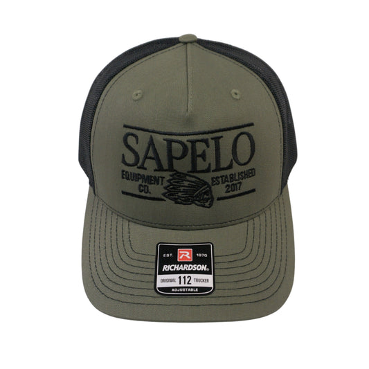 Olive Green/Black Trucker