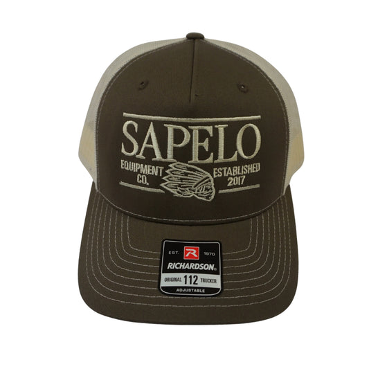 Brown/Beige Trucker