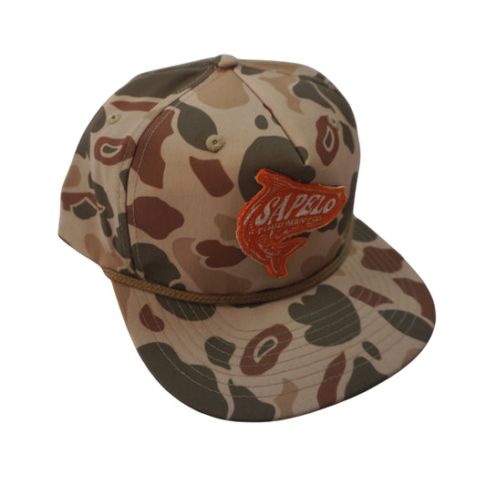 Old’s Cool Delta Camo x Tarpon Rope Snapback