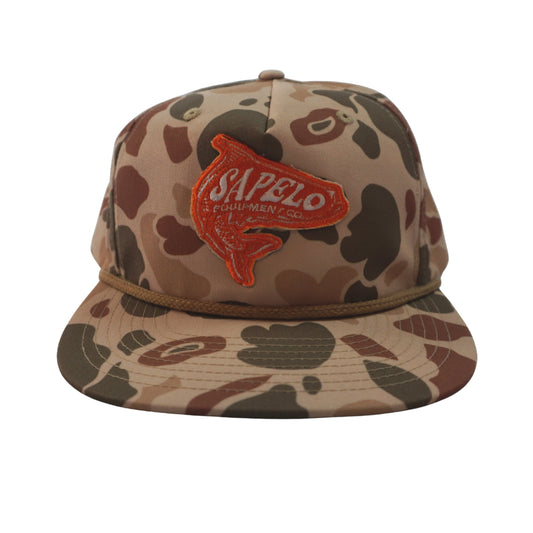 Old’s Cool Delta Camo x Tarpon Rope Snapback
