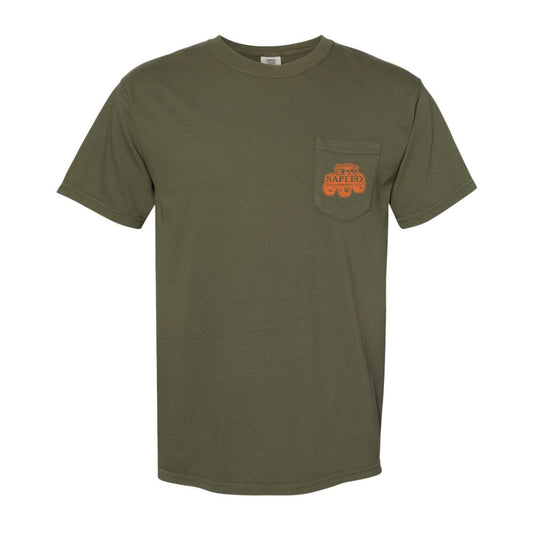 Sage Tractor Pocket Tee
