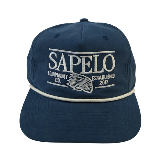 Navy Blue UPF Rope Snapback